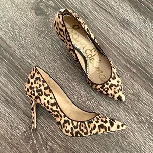 Sam Edelman Hazel Leopard heels size 7